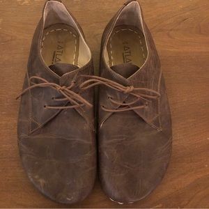 Handmade leather shoes